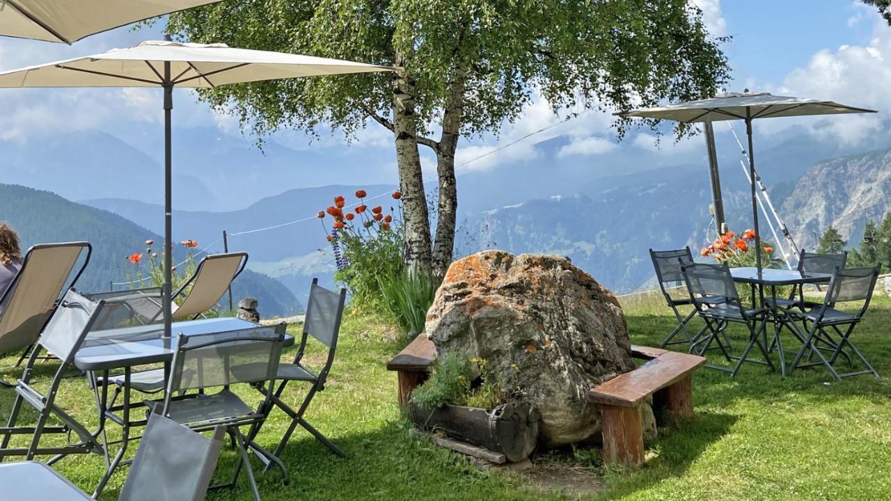 Locanda Ristorante Bar Del Lago Chamois Buitenkant foto