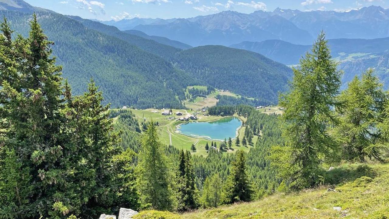 Locanda Ristorante Bar Del Lago Chamois Buitenkant foto