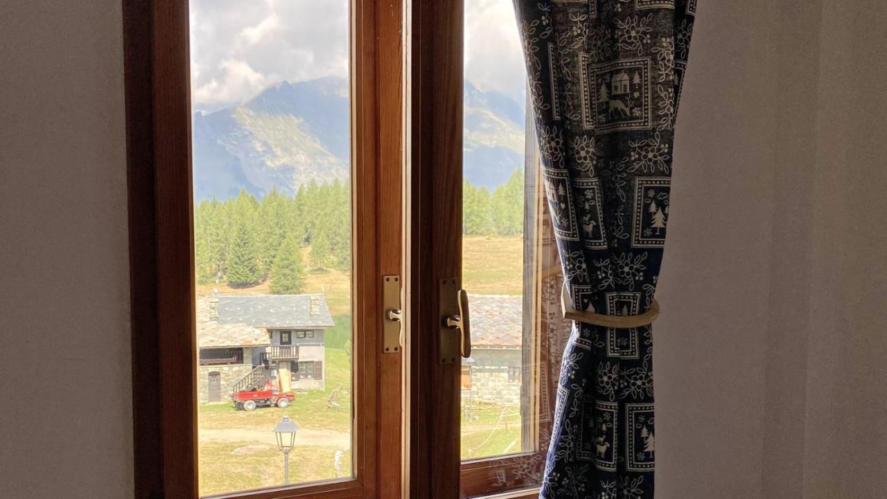 Locanda Ristorante Bar Del Lago Chamois Buitenkant foto