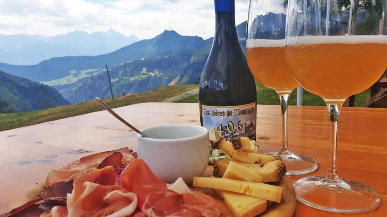 Locanda Ristorante Bar Del Lago Chamois Buitenkant foto